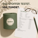 Bamboa bambus toiletpapir - ubleget, naturlig cremefarve